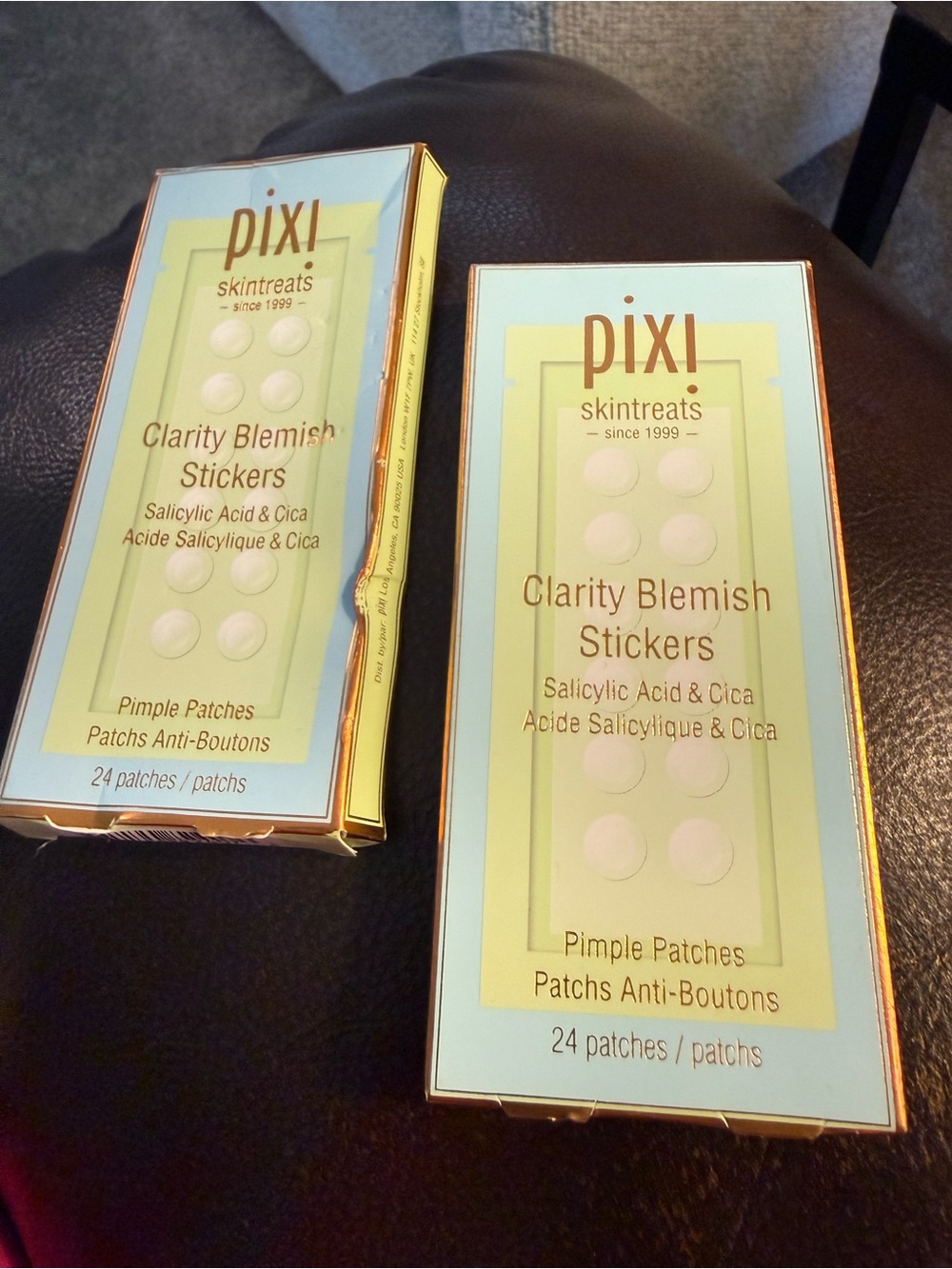 Pixi Clarity Blemish Stickers- PimplePatches - 2 full boxes-total of 48 stickers